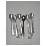 Stainless Steel Toddler Spoons Set - 6 Pieces Kids Spoons Set Children Safe Food Grade Kids Silverware Small Spoon Metal Toddler Utensils Dishwasher Safe Mirror Polished - Retail: $6