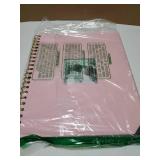 8.5x11 Inch Scrapbook Photo Album, Linen Cover DIY Scrapbooks with 10 Sheets Plastic Sleeves 20 Pages Memory Book for Wedding Birthday Baby Travel (Pink) - Retail: $10