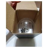 Peony Decorative Light Bulb - Edison Light Bulb, Antique Vintage Style Light, G80 Size, E26 Base, Non-Dimmable (3w/110v)