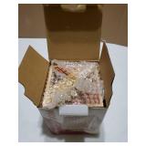 Bits and Pieces - Detailed Mosaic Secret Puzzle Box - 11 Step Solution - Wooden Money Box Brainteaser - Secret Compartment Brain Game - Retail: $17