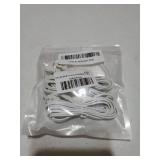 Durable TENS Lead Wires 2.35mm Shielded Plug TENS to 3.5mm Snap Electrode Wires for TENS Unit, VOVOU Standard Electrodes Wire Replacement for TENS EMS Massager Electric Muscle Stimulator(2 Packs) - Re