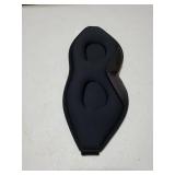 Sleep Mask for Side Sleeper, Eye Mask for Sleeping Women Men, 3D Contoured Cup No Eye Pressure 100% Light Blocking Sleeping Mask with Adjustable Strap Night Blindfold Flight, Travel, Nap, Black - Reta