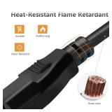 6Ft Universal AC Power Cord 3 Prong 10A 250V 18AWG Replacement Cable for Computer TV Monitor PC Laptop Printer M-I-037-1.8M - Retail: $10