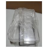 4 Pack Clear Display Case for Mini Action Figures, Acrylic Box with Sliding Door, Stackable Cube Small Showcase, Free Standing Collectibles Protection, 3x3x4.5 Inches - Retail: $24