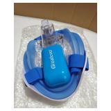 Full Face Snorkel Mask, Snorkeling Gear for Adults with Latest Dry Top Breathing System and Detachable Camera Mount, Foldable Snorkel Mask Adult, Snorkels Anti-Fog & Anti-Leak - Retail: $28