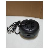 Space Heater, Portable Electric 500W PTC Ceramic Heaters for Indoor Use, Efficient Fast Heating, Tip-Over & Overheat Protection, Quiet Small Mini Desk Heater for Bathroom Home Office Bedroom - Retail: