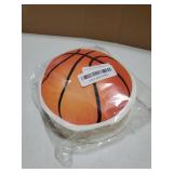 100Pcs Basketball Napkins Basketball Shaped Paper Napkins Basketball Party Favors for Sport Party Baby Shower Birthday Party Basketball Themed Party Supplies - Retail: $12