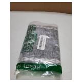 Mode Dark Grey Rustic Cotton Linen Table Runner, Seasonal Embroidered Hollow Kitchen Dining Table Decoration for Home Party Decor 13x90 Inch - Retail: $14