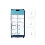 Temperature and Humidity Sensor-3 Pack, Wireless Thermometer Hygrometer for Home Automation, Remote Monitoring, Aqara Hub Required, Compatible with Apple HomeKit, Alexa, Works with IFTTT - Retail: $57
