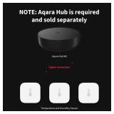 Temperature and Humidity Sensor-3 Pack, Wireless Thermometer Hygrometer for Home Automation, Remote Monitoring, Aqara Hub Required, Compatible with Apple HomeKit, Alexa, Works with IFTTT - Retail: $57