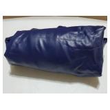 PU Leather Bar Stool Covers with Backs, Waterproof Bar Stool Chair Covers Washable & Wipeable High Back Barstool Slipcovers Chair Protector for Pub, Counter, Cafe, Dining Room (PU Navy, 4 Pack) - Reta