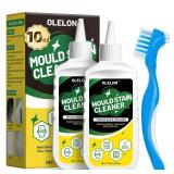 Mold Stain Remover Gel for Washing Machine Cleaner Front Loader Rubber Grout Cleaner Home Stain Removal Gel for Washer Showers Bathroom and Floor Tile - 300ML - Retail: $10