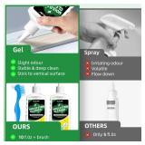 Mold Stain Remover Gel for Washing Machine Cleaner Front Loader Rubber Grout Cleaner Home Stain Removal Gel for Washer Showers Bathroom and Floor Tile - 300ML - Retail: $10