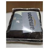 Black Sliding Glass Door Curtains 100 Inch Extra Wide Linen Curtain Semi Sheer Modern Vintage Rustic Light Filtering Back Tab Drape Patio Living Room Divider Bedroom 1 Panel W100xL84 - Retail: $40