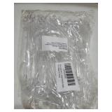 50 Pcs Cocktail Stirrers, 7.87 inch Drink Stirrers Reusable Coffee Stirrers Plastic Swizzle Sticks Stir Sticks - Retail: $9