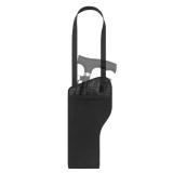 Neoprene Folding Cane Storage Bag - Water-Resistance Walking Stick Organizer Pouch, Lightweight Carrying Travel Case, Universal Fit for Foldable Canes (Cane Not Included) - Black - Retail: $13