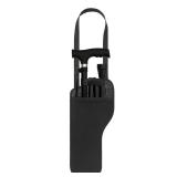 Neoprene Folding Cane Storage Bag - Water-Resistance Walking Stick Organizer Pouch, Lightweight Carrying Travel Case, Universal Fit for Foldable Canes (Cane Not Included) - Black - Retail: $13