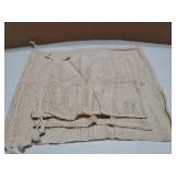 3 Pack Reusable Produce Bags Cotton Mesh Produce Bags Mesh Storage Produce Bags Reusable Durable Double Stitched With Drawstring Produce Bag For Vegetables, Fruit & Grocery Shopping (only 2small ,1 me