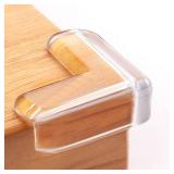8 pack Corner Protector for Baby, Clear Corner Protectors , Furniture Corner Guard & Edge Safety Bumpers , Baby Proof Bumper , Furniture & Table Edges Furniture & Sharp Corners Baby Proofing (L Shape)