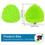 Mop Replace Head for O Cedar, Spin Mop Heads Replacements for Ocedar, 1 Tank Spin Mop, Chenille Duster for Ocedar Mop Include 3 Pack Microfiber Chenille Mop Pad for Ocedar Spin Mop - Retail: $8