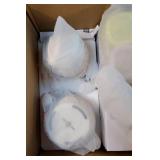 Baby Blender Food Maker, Fruits, Vegetables, Meats, Potatoes, Avocados, Gift Package with A feeding spoon, A bib, A set of 4 separate food ice cube trays, and Two 200ml food storage - Retail: $50