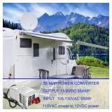 WF-9855 55 Amp Power Converter, Rv Power Converter, WF-9855-AD, Replace for RV Trailer Camper 9800 Series, WF-9855-AD, 55 Amp Power Converter for Rv, 5 Years Warranty - Retail: $67