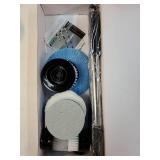 Electric Spin Scrubber, Cordless Cleaning Brush with 8 Replaceable Brush Heads, Tub and Floor Tile 360 Power Scrubber Dual Speed with Adjustable & Detachable Handle for Bathroom Kitchen Car - Retail: 