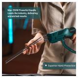 210W Hot Knife Foam Cutter Tool, Air Cooled WFC0013 Polystyrene Cutter with Numbered Temperature Controller 630°C Max Temp, Hot Wire Foam Cutting Tool for Different Projects (Kit of 8) - Retail: $80