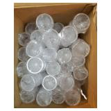 150 Pcs 1.2oz Acrylic Shot Glasses Set with Heavy Base Plastic Clear Round Small Shot Glasses, Bulk for Party Cocktail Vodka Espressos Liqueurs Tequila and Desserts. COUNT UNKNOWN. - Retail: $50