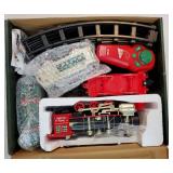 Remote Control Train Set for Kids Ages 3-8 with Steam, Lights and Sounds, Electric Toy Train with 4 Cars and Tracks for Indoor Play and Holiday Decor - Retail: $60