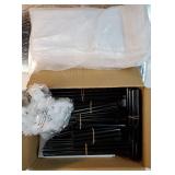 Vertical Narrow Shoe Rack Organizer Tall Shoe Rack for Closet Entryway 10 Tier Non-Woven Cover Shoe Shelf Holds 36-41 Pairs Free Standing Shoe Storage Cabinet with Dustproof Cover, White - Retail: $32