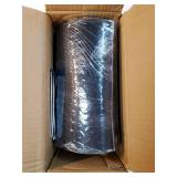 3 Pcs Snow Melting Walkway Mat, 10 x 30" Non Slip Rubber Heated Mat with Power Cord, 2 in/h Speed Snow and Ice Heated Pad for Winter Outdoor Stair Step Doorway Walkway Driveway (Black) - Retail: $139"