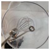 Immersion Blender Handheld, 1000W 12-Speed 5 in 1 Hand Mixer Stick Blender with 304 Stainless Steel Blade, Food Processor, Beaker, Egg Whisk&Milk Frother, Non-BPA, Smoothies PurÃ©e Baby Food. CUPS S