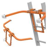 Ladder Stabilizer, Extended Ladder Stabilizer Accessory for Roof Gutterï¼Wall,Ladder Stand-Off 450 lbs Heavy Duty Steel Wing Span/Wall Ladder Standoff with Non-Slip Rubber Bottom Pad - Retail: $33