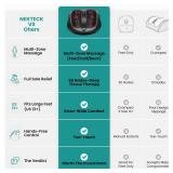 Foot Massager with Heat, Shiatsu Heated Electric Kneading Foot Massager Machine for Neuropathy, Plantar Fasciitis, Feet Massage for Pain Relief, Circulation, Ideal Gifts for Man Woman Her Him - Retail