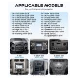 4+64G Android 12 Car Stereo for Ford 2004-2014 F150/F250/F350, 7 Inch IPS Touch Screen Car Radio with Wireless Carplay/Android Auto, GPS, WiFi, Bluetooth, FM, Support OBD2/DVR/DPS - Retail: $99