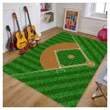 Baseball Rug for Bedroom 3