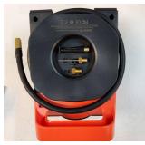 Zephyr S5 Heavy-Duty Tire Inflator Portable Air Compressor, 160PSI &15600mAh Cordless Air Pump with LED Light for Car Tires, Bike, Motorcycle, Balls, Pickups (Vivid Orange) - Retail: $110