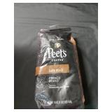 Peet s Coffee French Roast Premium Dark Roast Whole Bean Coffee  Arabica  18 oz