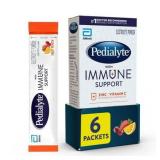 Pedialyte Immune Support Electrolyte Powder - Fruit Punch - 2.94oz 6packets