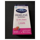 Pedialyte with Immune Support Electrolyte Powder  Mixed Berry  0.49 oz  6 packets