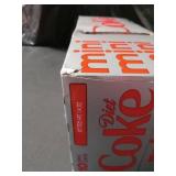 Diet Coke Diet Cola Soda Fridge Pack  7.5 fl oz Mini Cans  10 Pack