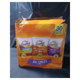 Goldfish Crackers Big Smiles Variety Pack with Cheddar, Colors and Pretzels Snack Packs - 29oz/30ct