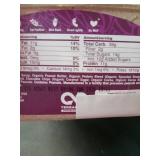 MACRO BAR PEANUT BUTTER CHOCOLATE CHIP PROTEIN PLEASURE MACROBAR, 12 bars