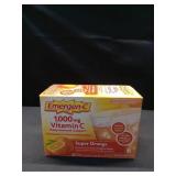 Emergen-C 1000Mg Vitamin C Powder for Immune Support Super Orange - 30 Ct