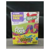 Fruit Roll-Ups, Fruit by the Foot, Gushers 16 Count Variety Pack