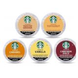 Starbucks Flavored K-Cup Coffee Pods Collection 40 Pods