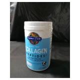 Garden of Life Grass Fed Collagen Peptides Powder Unflavored  20g Collagen per Serving  Supports Hair  Skin  Nails & Joints  14 Servings  Non-GMO  Gluten Free - RETAIL $25