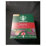 Starbucks by Nespresso Vertuo Line, Single-Origin Sumatra, Dark Roast Nespresso Pods, 8 ct