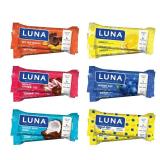 LUNA Bar - Variety Pack - Gluten-Free - Non-GMO - 7-9g Protein - Made with Organic Oats - Low Glycemic - Whole Nutrition Snack Bars - Amazon Exclusive - 1.69 oz. (12 Count)
